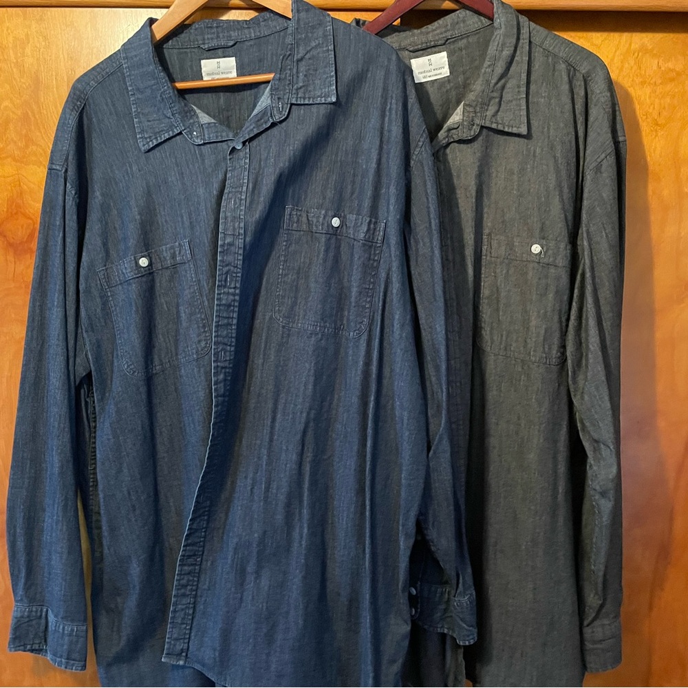 Mutual Weave Denim Shirts